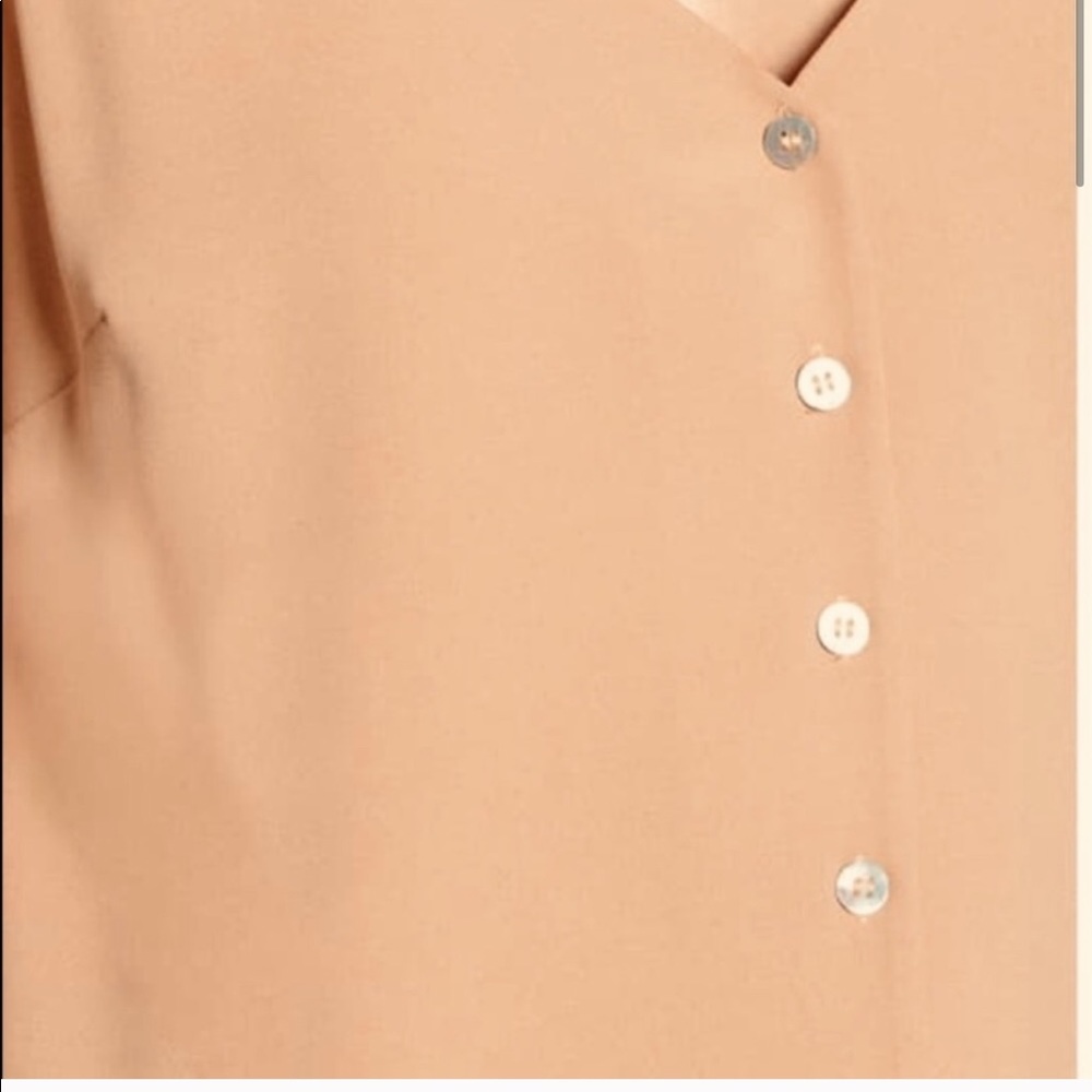 NWOT Code Mode Top. Tan. Sz M. - Picture 2 of 5